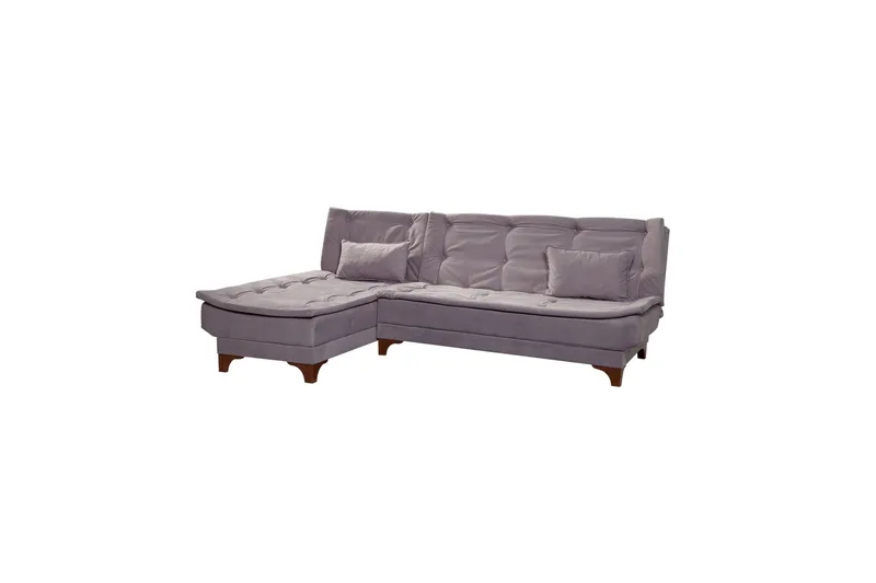 Riversdale vuodesohva divaanilla 4-istuttava, Vaaleanharmaa