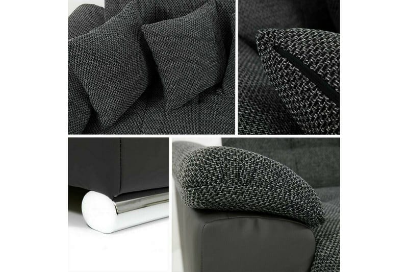 Sakri 5-sits Hörnbäddsoffa NO_BRAND Beige - Huonekalut - Sohva - Vuodesohva