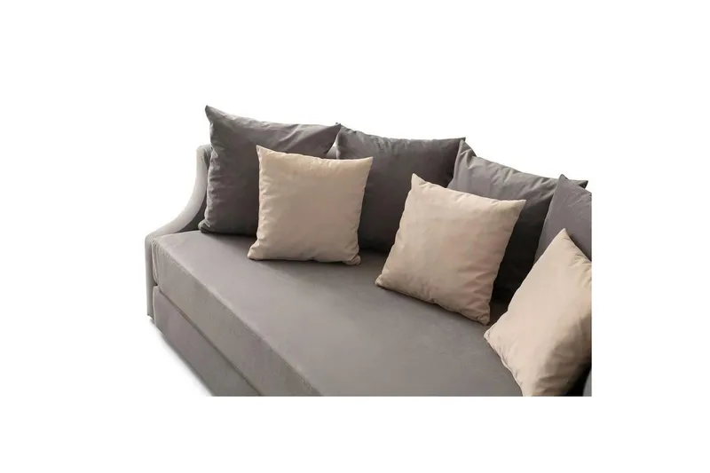 Salrican Vuodesohva 3-istuttava - Harmaa - Huonekalut - Sohva - Vuodesohva - 3 istuttava vuodesohva