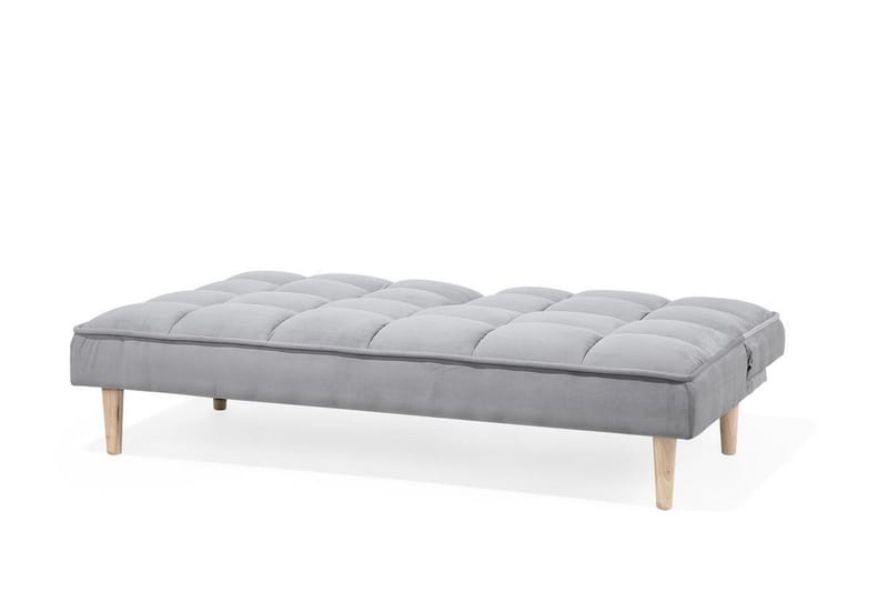 Siljan 3-istuttava suorakulmainen vuodesohva 105x177 cm kangasta - Harmaa - Huonekalut - Sohva - Vuodesohva - 3 istuttava vuodesohva