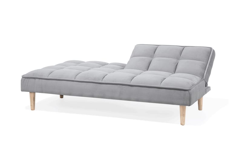 Siljan 3-istuttava suorakulmainen vuodesohva 105x177 cm kangasta - Harmaa - Huonekalut - Sohva - Vuodesohva - 3 istuttava vuodesohva