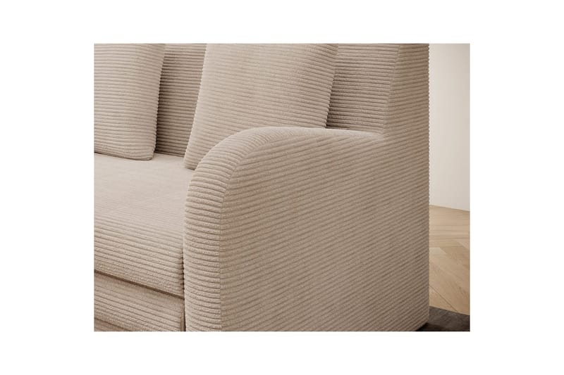 Sohva Eltap Ario 130x85x103 cm - Jarell 18, Vaaleanbeige - Huonekalut - Sohva - Vuodesohva