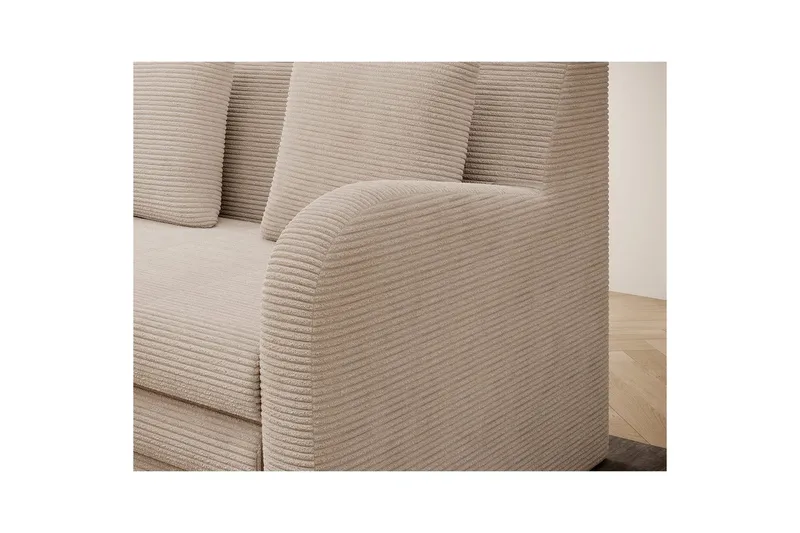 Sohva Eltap Ario 130x85x103 cm - Jarell 18, Vaaleanbeige - Huonekalut - Sohva - Vuodesohva
