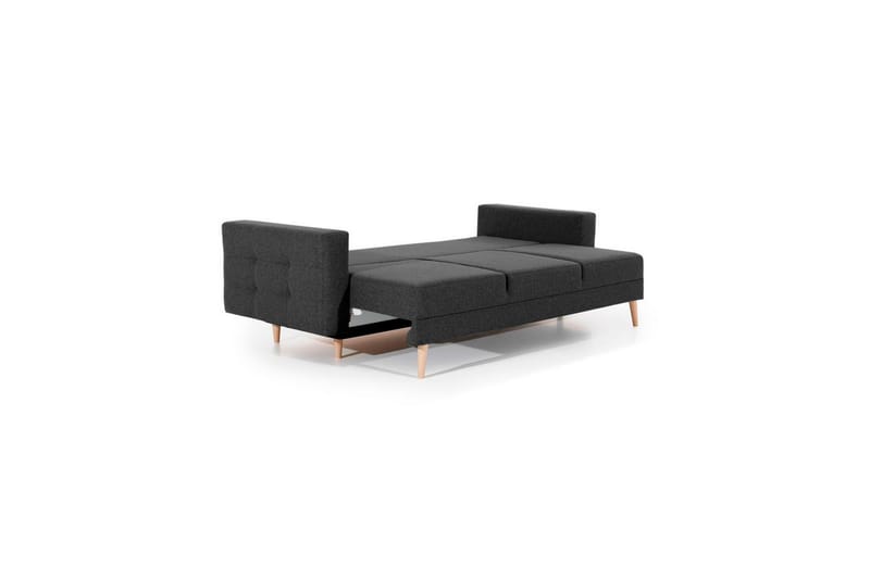 Sohva Eltap Asgard 233x93x92 cm - Sawana 05, Harmaa - Huonekalut - Sohva - Vuodesohva - 3 istuttava vuodesohva