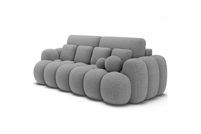 Sohva Eltap Cotonn 256x105x119 cm - Royal 04, Harmaa - Huonekalut - Sohva - Vuodesohva - 3 istuttava vuodesohva
