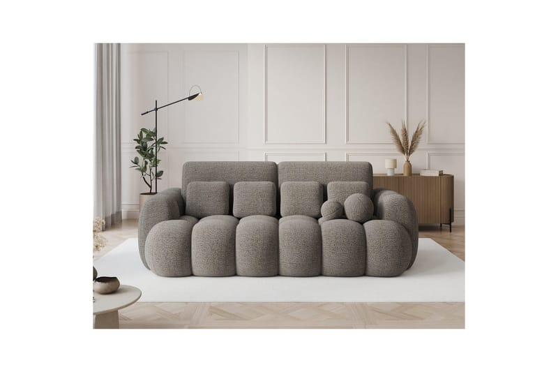 Sohva Eltap Cotonn 256x105x119 cm - Royal 20, Beige - Huonekalut - Sohva - Vuodesohva - 3 istuttava vuodesohva