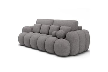 Sohva Eltap Cotonn 256x105x119 cm - Paolli 04, harmaa - Huonekalut - Sohva - Vuodesohva - 3 istuttava vuodesohva
