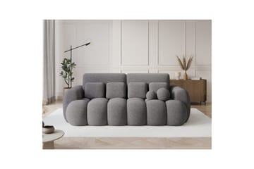 Sohva Eltap Cotonn 256x105x119 cm - Paolli 04, harmaa - Huonekalut - Sohva - Vuodesohva - 3 istuttava vuodesohva
