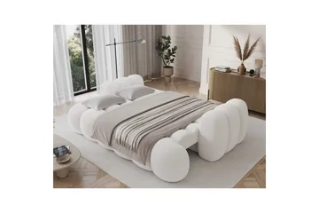 Sohva Eltap Cotonn 256x105x119 cm - Paolli 01, Valkoinen - Huonekalut - Sohva - Vuodesohva - 3 istuttava vuodesohva