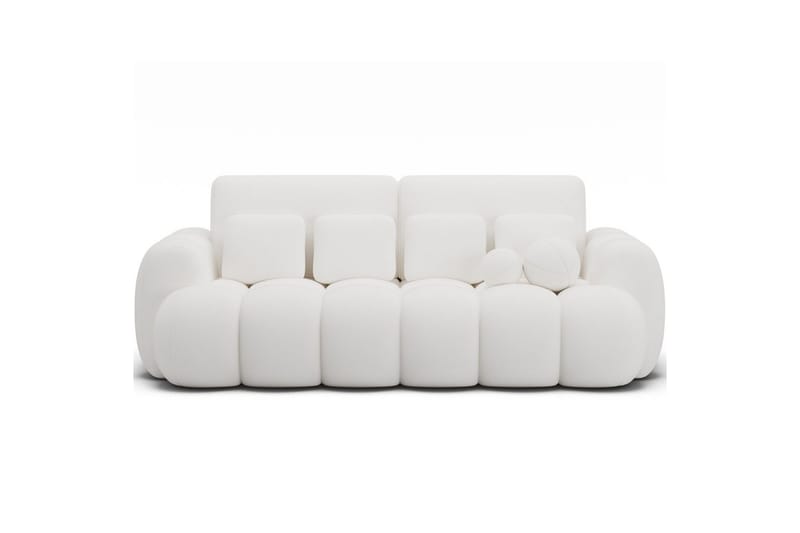Sohva Eltap Cotonn 256x105x119 cm, Paolli 01, Valkoinen