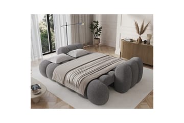 Sohva Eltap Cotonn 256x105x119 cm - Paolli 04, harmaa - Huonekalut - Sohva - Vuodesohva - 3 istuttava vuodesohva