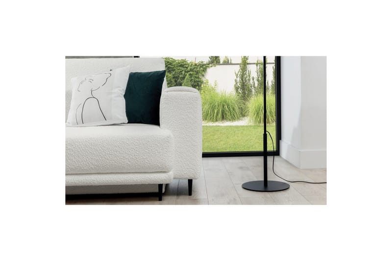 Sohva Eltap Dalia 248x84x95 cm - Royal 01, Valkoinen - Huonekalut - Sohva - Vuodesohva - 3 istuttava vuodesohva