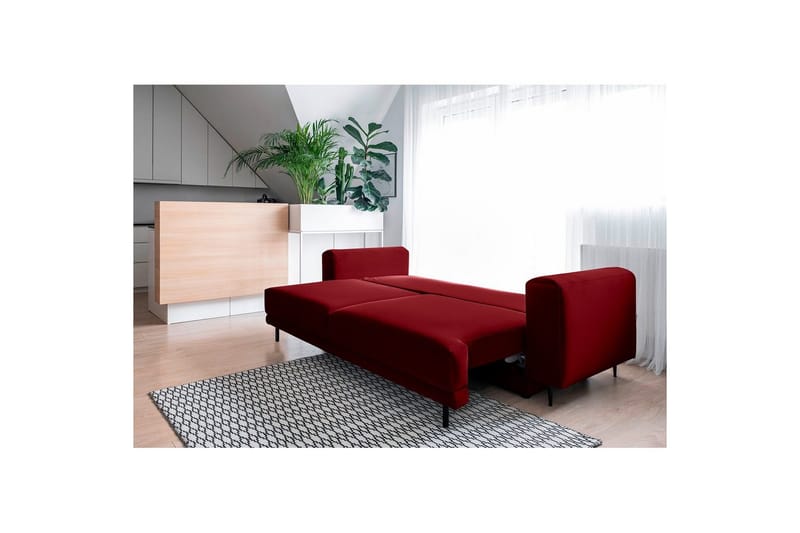 Sohva Eltap Dalia 248x84x95 cm - Velvetmat 25 - Huonekalut - Sohva - Vuodesohva - 3 istuttava vuodesohva
