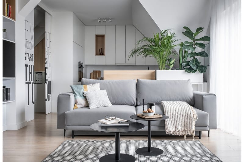 Sohva Eltap Dalia 248x84x95 cm - Velvetmat 4 - Huonekalut - Sohva - Vuodesohva - 3 istuttava vuodesohva