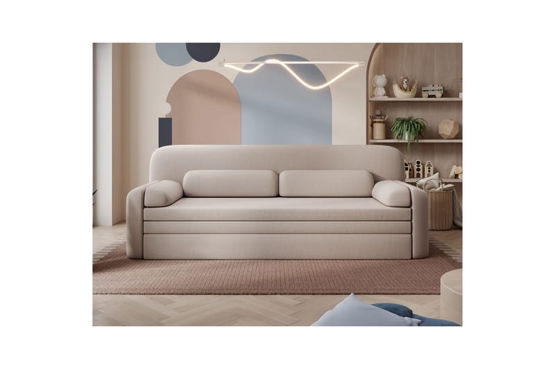 Sohva Eltap Elioss 236x89x87 cm - Sola 18 - Huonekalut - Sohva - Vuodesohva - 3 istuttava vuodesohva