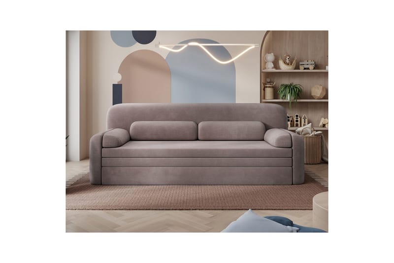 Sohva Eltap Elioss 236x89x87 cm - Tabbris 22 - Huonekalut - Sohva - Vuodesohva - 3 istuttava vuodesohva