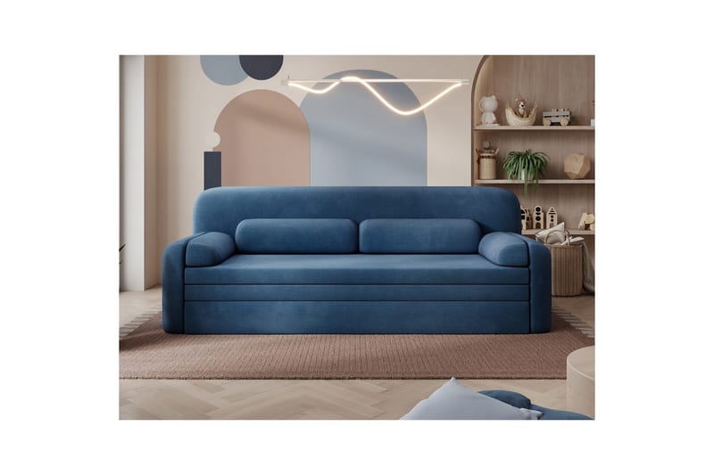 Sohva Eltap Elioss 236x89x87 cm - Tabbris 40 - Huonekalut - Sohva - Vuodesohva - 3 istuttava vuodesohva