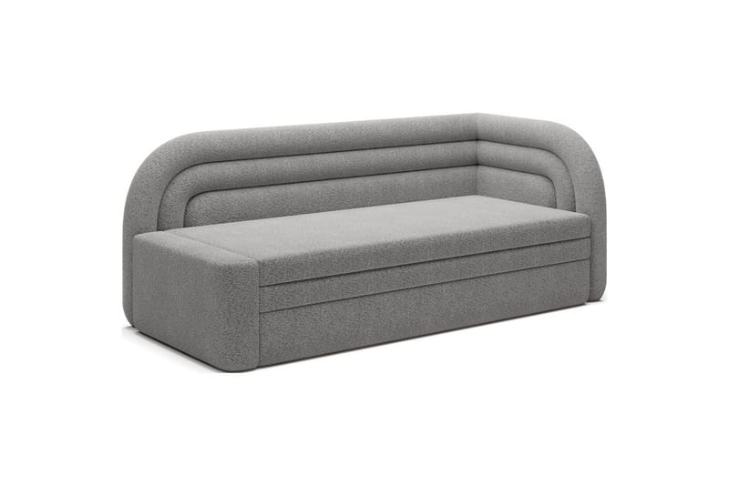 Sohva Eltap Fabillo 223x86x80 cm - Royal 04, Vaaleanharmaa, Oikea - Huonekalut - Sohva - Vuodesohva - 3 istuttava vuodesohva