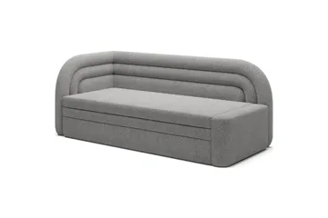 Sohva Eltap Fabillo 223x86x80 cm - Royal 04, Vaaleanharmaa, Vasen - Huonekalut - Sohva - Vuodesohva