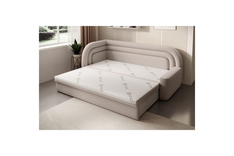 Sohva Eltap Fabillo 223x86x80 cm - Sola 18, Harmaa, Vasen - Huonekalut - Sohva - Vuodesohva