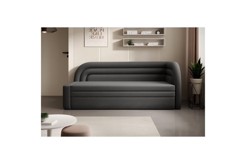 Sohva Eltap Fabillo 223x86x80 cm - Sola 6, Harmaa, Oikea - Huonekalut - Sohva - Vuodesohva - 3 istuttava vuodesohva