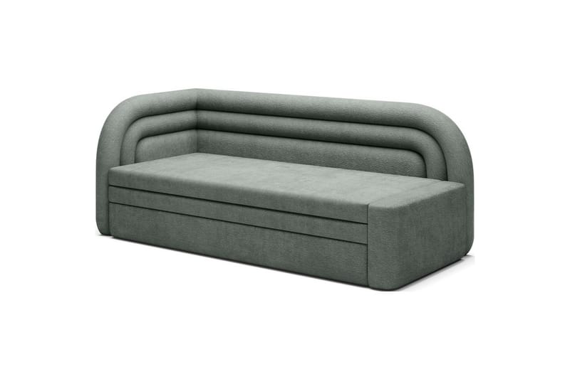Sohva Eltap Fabillo 223x86x80 cm - Touch 100, Vihreä, Vasen - Huonekalut - Sohva - Vuodesohva