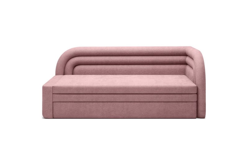 Sohva Eltap Fabillo 223x86x80 cm - Touch 24, Pink, Oikea - Huonekalut - Sohva - Vuodesohva