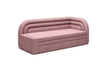 Sohva Eltap Fabillo 223x86x80 cm - Touch 24, Pink, Oikea - Huonekalut - Sohva - Vuodesohva - 4 istuttava vuodesohva