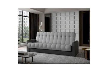 Sohva Eltap Garett 212x85x90 cm - Monolith 85, Monolith 97, Harmaa, Tummanharmaa - Huonekalut - Sohva - Vuodesohva - 3 istuttava vuodesohva