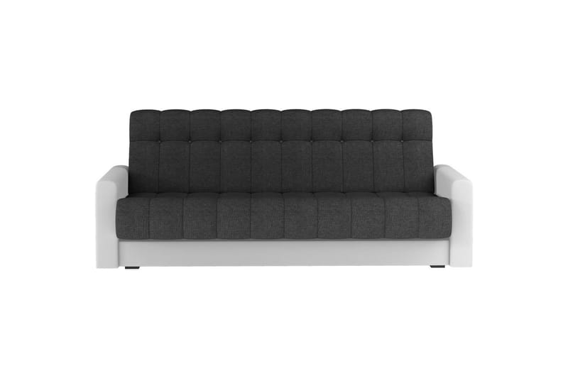 Sohva Eltap Garett 212x85x90 cm - Sawana 05, Soft 17, Harmaa, Valkoinen - Huonekalut - Sohva - Vuodesohva - 3 istuttava vuodesohva