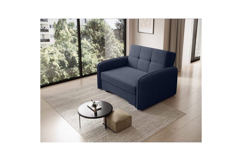 Sohva Eltap Laine 102x109x84 cm - Poco 40, Sininen - Huonekalut - Sohva - Vuodesohva