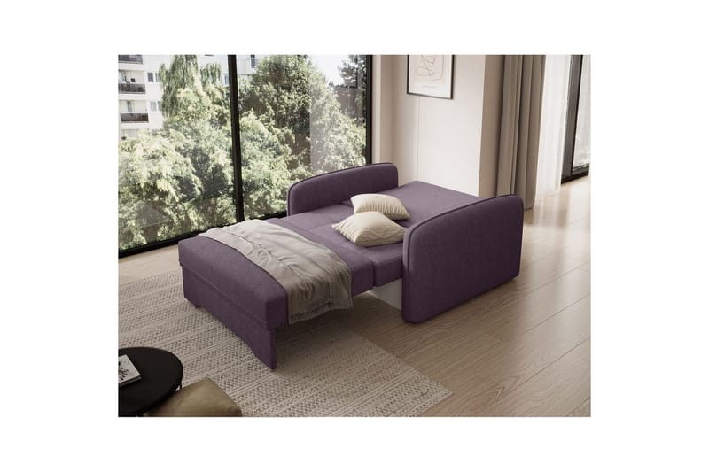 Sohva Eltap Laine 102x109x84 cm - Poco 41, Purppura - Huonekalut - Sohva - Vuodesohva