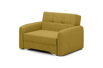 Sohva Eltap Laine 102x109x84 cm - Poco 50, Keltainen - Huonekalut - Sohva - Vuodesohva
