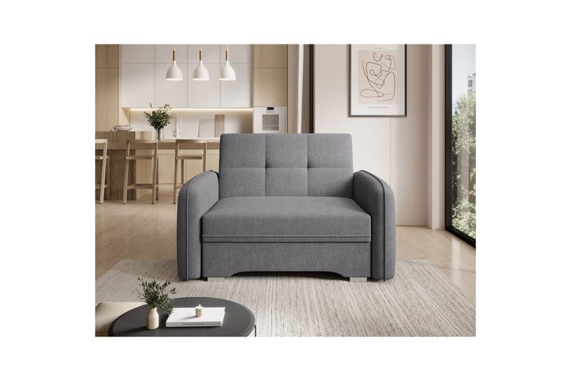 Sohva Eltap Laine 102x109x84 cm - Poco 4, Harmaa - Huonekalut - Sohva - Vuodesohva