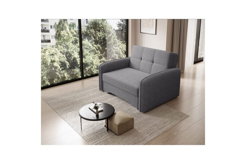 Sohva Eltap Laine 102x109x84 cm - Poco 4, Harmaa - Huonekalut - Sohva - Vuodesohva