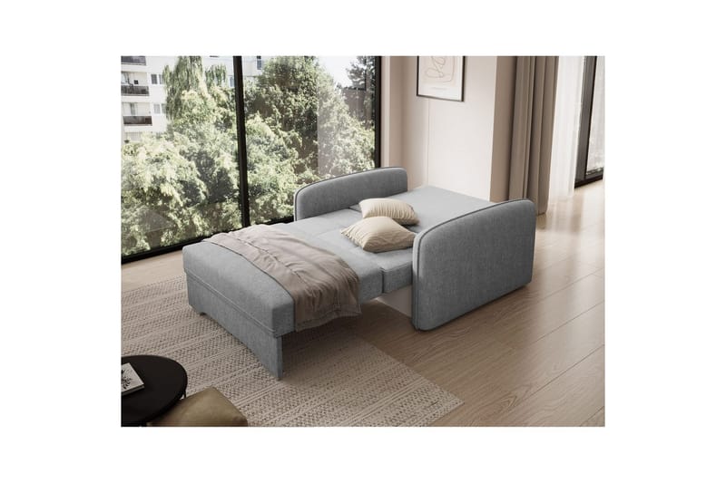Sohva Eltap Laine 102x109x84 cm - Poco 3, Vaaleanharmaa - Huonekalut - Sohva - Vuodesohva