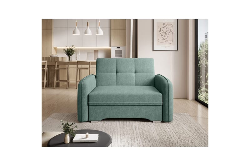 Sohva Eltap Laine 102x109x84 cm - Poco 100, Vihreä - Huonekalut - Sohva - Vuodesohva