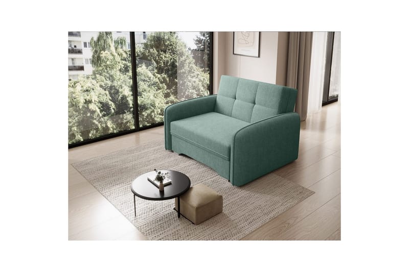 Sohva Eltap Laine 102x109x84 cm - Poco 100, Vihreä - Huonekalut - Sohva - Vuodesohva