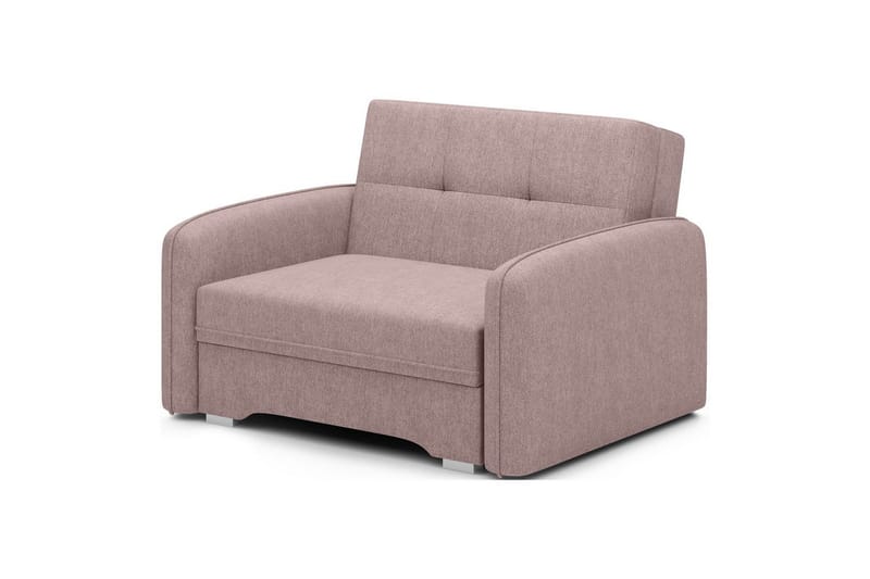 Sohva Eltap Laine 102x109x84 cm - Poco 101, Vaaleanpunainen - Huonekalut - Sohva - Vuodesohva