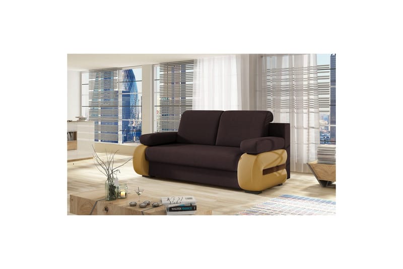 Sohva Eltap Laura 202x79x84 cm - Sawana 26, Soft 16 - Huonekalut - Sohva - Vuodesohva - 3 istuttava vuodesohva