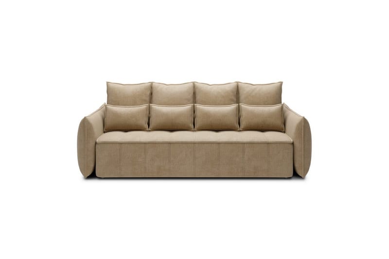 Sohva Eltap Weltton 242x106x94 cm - Nube 20, Beige - Huonekalut - Sohva - Vuodesohva - 3 istuttava vuodesohva