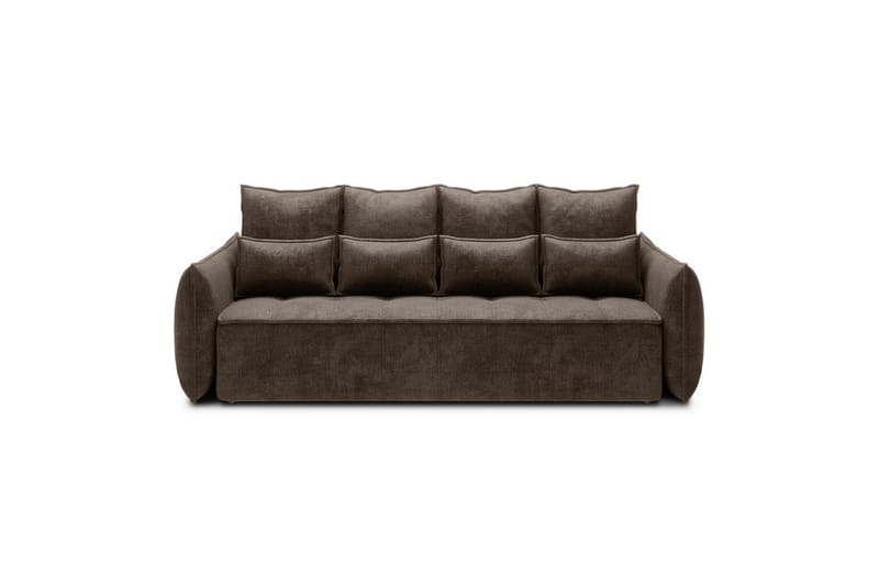 Sohva Eltap Weltton 242x106x94 cm - Nube 22, Ruskea - Huonekalut - Sohva - Vuodesohva - 3 istuttava vuodesohva