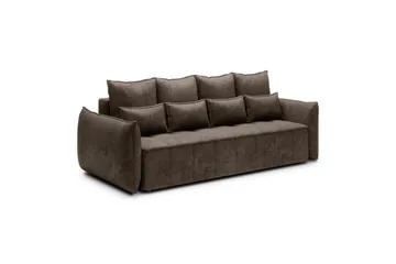 Sohva Eltap Weltton 242x106x94 cm - Nube 22, Ruskea - Huonekalut - Sohva - Vuodesohva - 3 istuttava vuodesohva