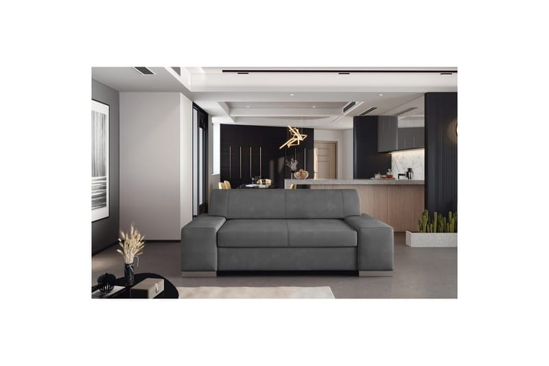 Sohva Eltap Porto, Paros 06, Harmaa, 2190x62x73 cm