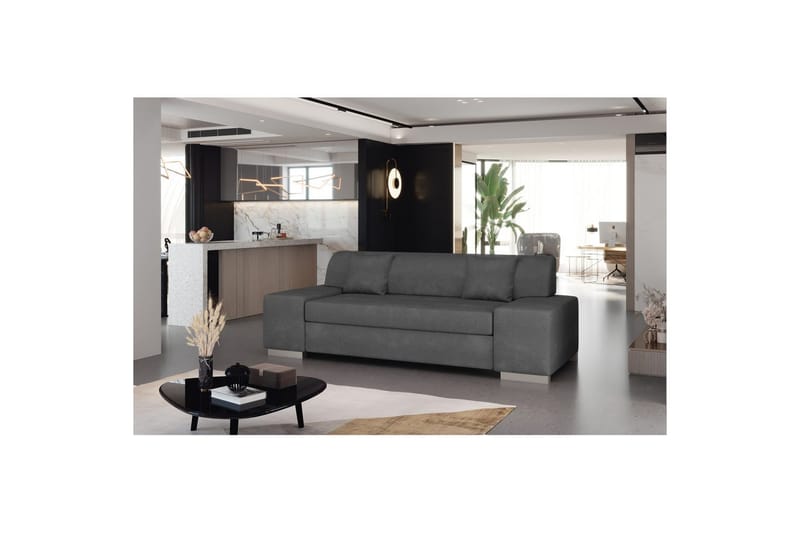 Sohva Eltap Porto - Paros 06, Harmaa, 3210x92x73 cm - Huonekalut - Sohva - Vuodesohva