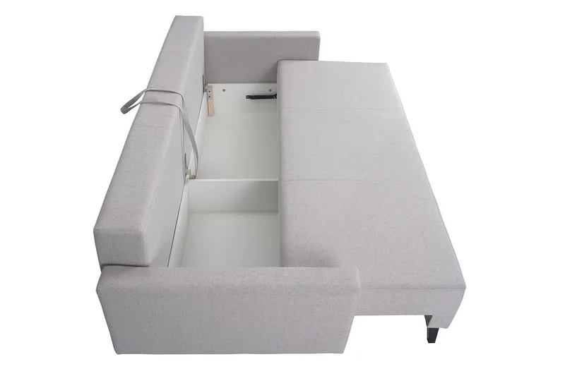 Sohva Oviedo 95x215 cm - Harmaa - Huonekalut - Sohva - Vuodesohva - 3 istuttava vuodesohva