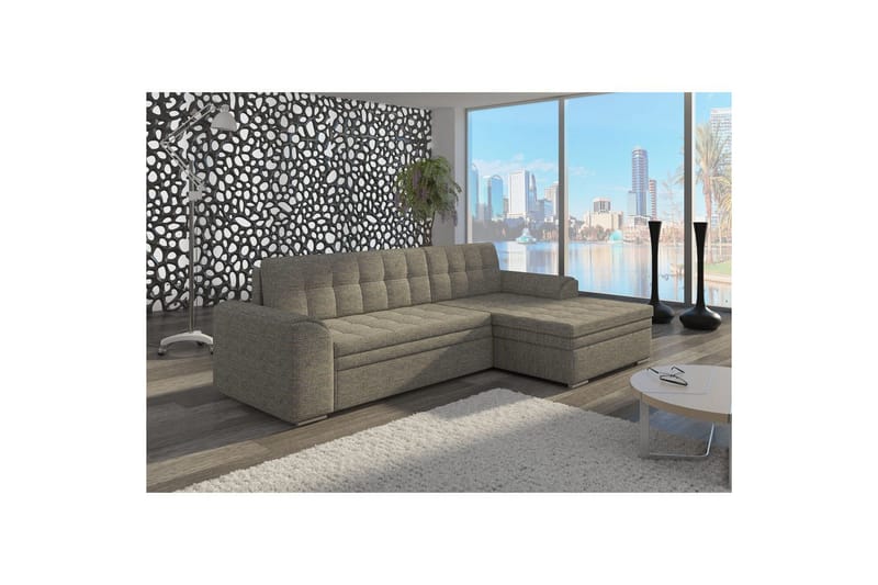 Sohvaosa Eltap Conforti 275x165x78 cm, Berlin 01, Harmaa, Oikea