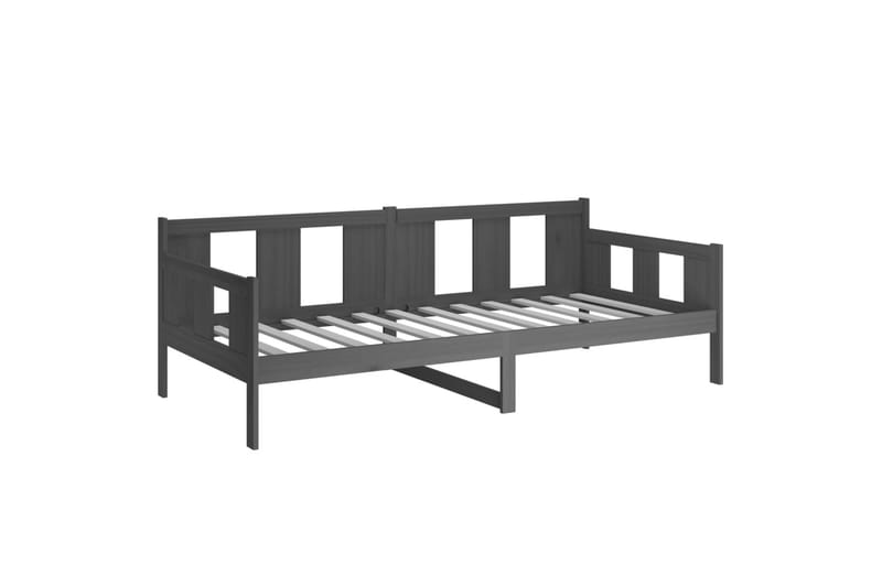 Sohvasänky harmaa täysi mänty 80x200 cm - Harmaa - Huonekalut - Sohva - Sohvasängyt