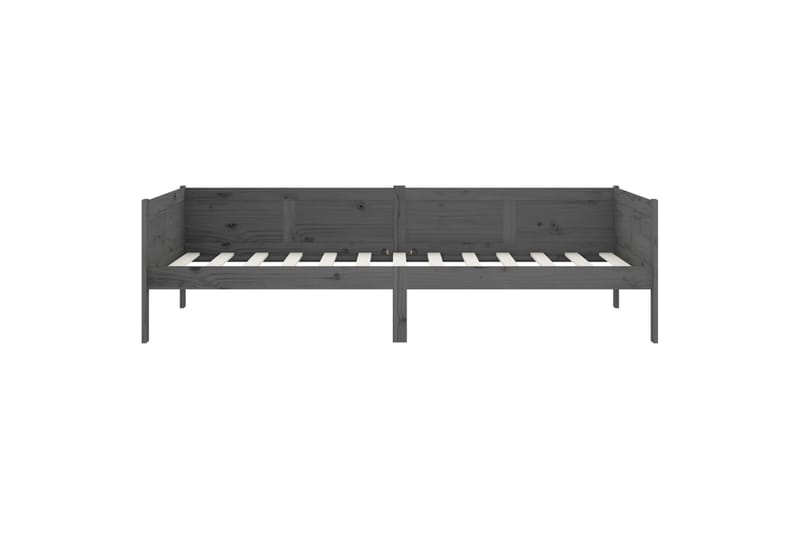Sohvasänky harmaa täysi mänty 90x190 cm - Harmaa - Huonekalut - Sohva - Vuodesohva