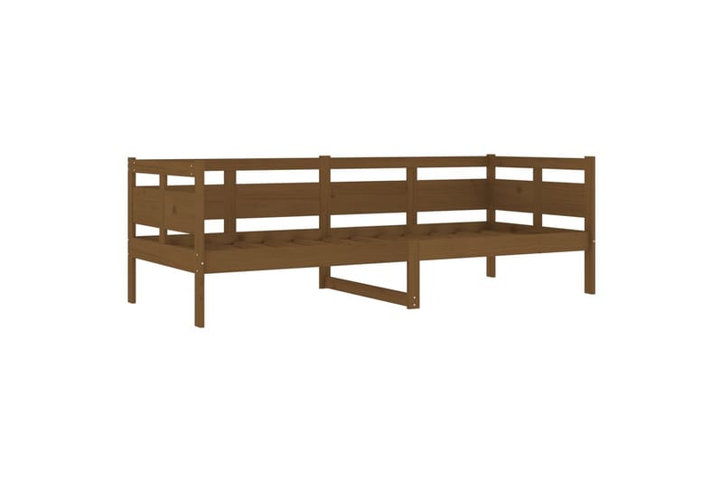 Sohvasänky hunajanruskea täysi mänty 80x200 cm - Ruskea - Huonekalut - Sohva - Vuodesohva